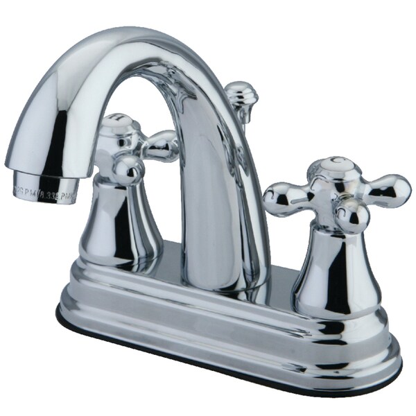 KS7611AX 4" Centerset Bathroom Faucet, Polished Chrome